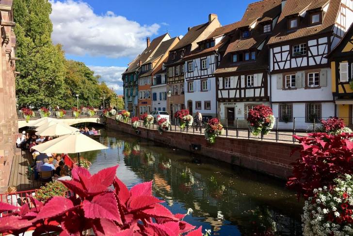 Alte Stadt im Elsass