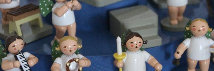 Holzengel aus dem Erzgebirge